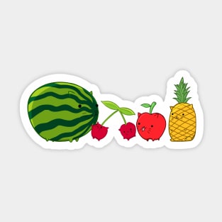 Fruit Cats Sticker